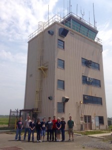 Platinum Helicopters student tour to Trenton-Mercer tower 5.16.15- 3